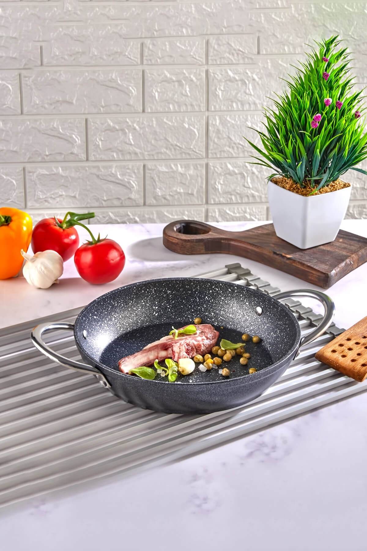 Galaksi Granit Sahan 20 cm - Siyah Galaksi Granit Sahan 20 cm - Siyah