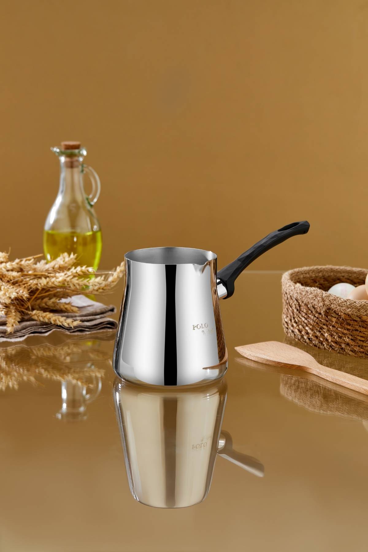 Venedik 18/10 Paslanmaz Çelik Cezve 500ml