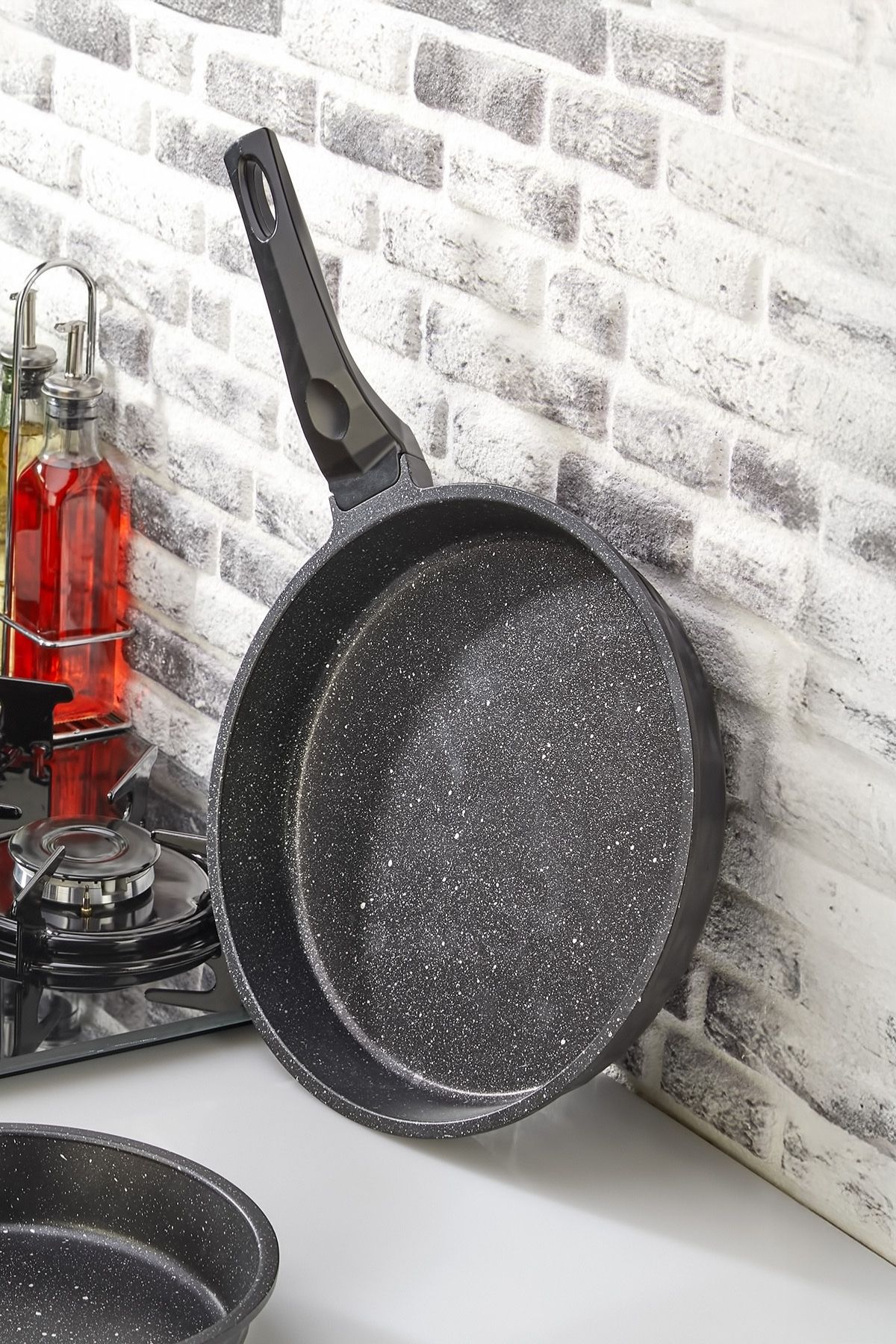 Polochef Kristal Döküm Granit 3lü Tava Seti