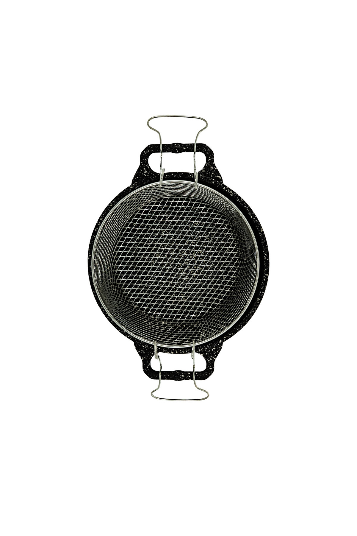 Polochef Döküm Granit Kızartma Tenceresi Fritöz 24 cm