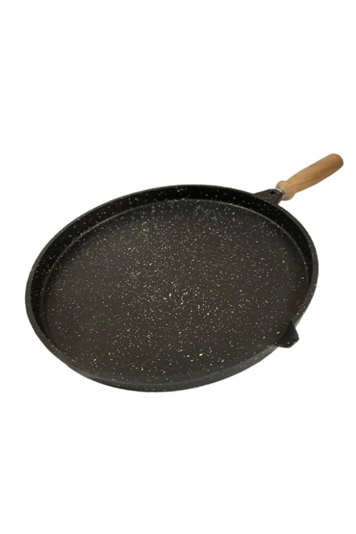 Kapaklı Döküm Granit Balık ve Börek Tavası 34 cm