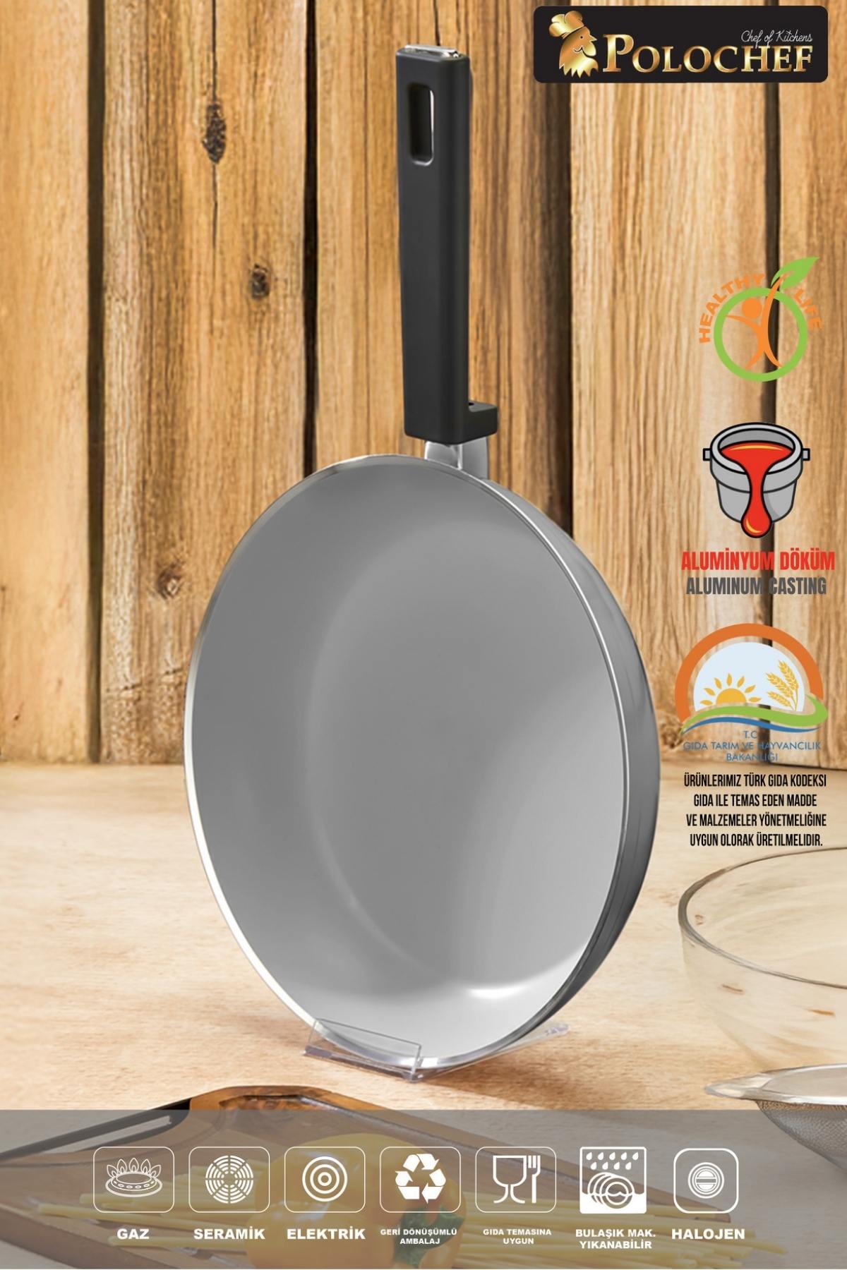 Vista Seramik 7 Parça Tencere Seti Gri (20-24-26-26 cm)